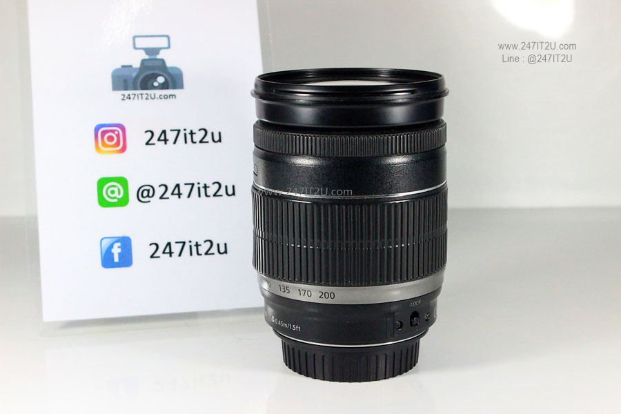 เลนส์ Canon EF-S 18-200mm f 3.5-5.6 IS
