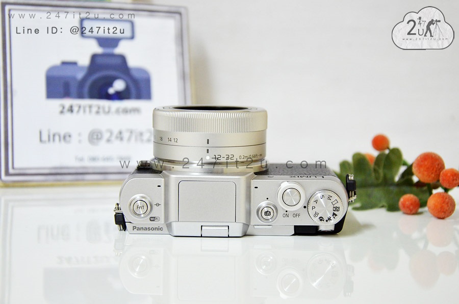 กล้อง Panasonic GF7 + เลนส์ 12-32 mm สี silver