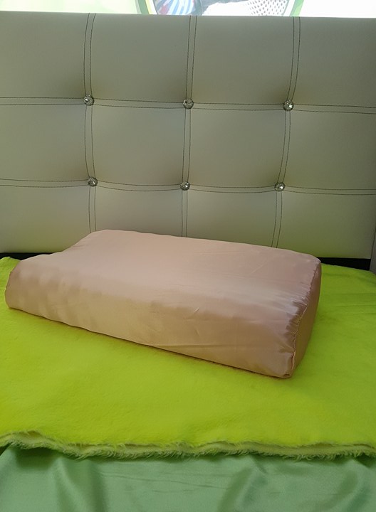 ปลอกหมอนผู้ใหญ่เข้ารูป*ผ้าซาติน*สีพีช*เน้นหลับเย็นสบาย ตื่นมาไม่มีรอยยับบนใบหน้า ทรงผมไม่ชี้ฟู