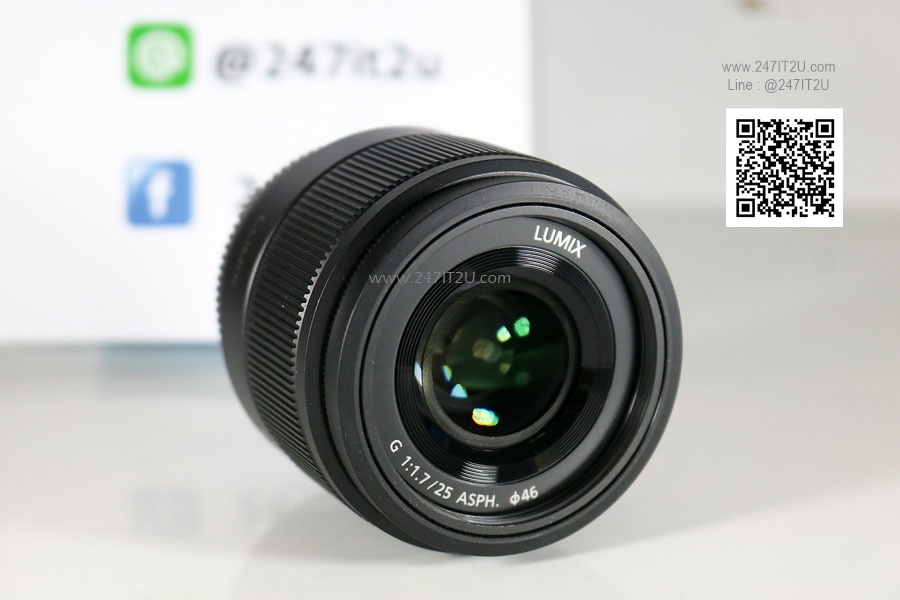 เลนส์ Panasonic Lumix G 25mm f/1.7 ASPH