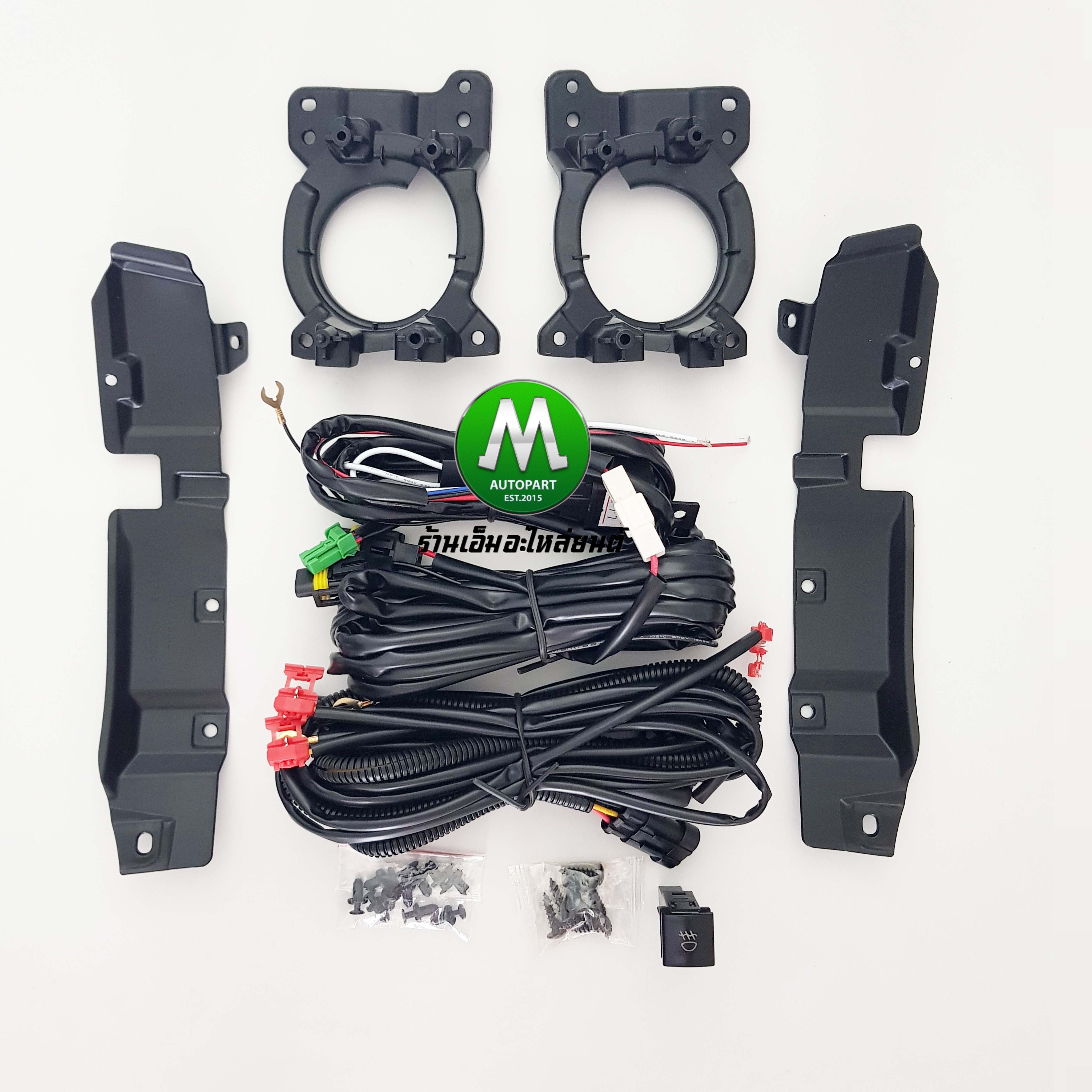 ไฟตัดหมอกยาริสเอทีฟ โคมธรรมดา ฝาครอบ LED DAYLIGHT TOYOTA YARIS ATIV 2022 2023 มีไฟเลี้ยวในตัว รับประกัน 1 เดือน