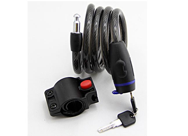 YSB กุญแจล็อกจักรยานแบบสายเคเบิ้ล พร้อมกุญแจ Key Cable Bicycle Lock รุ่น TY533E