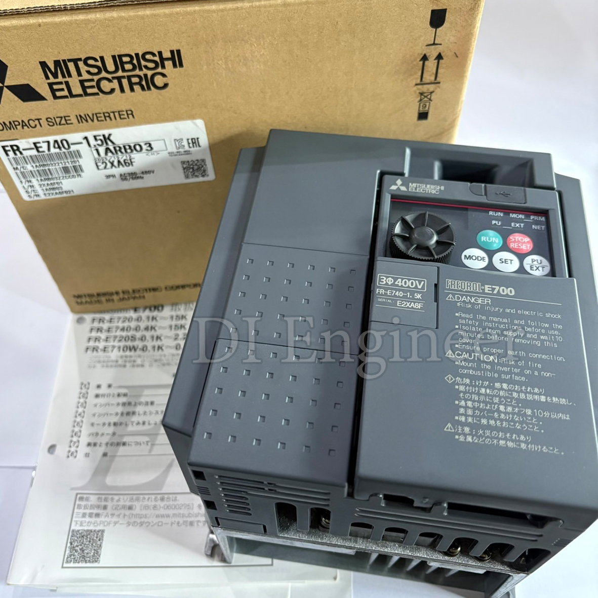 Mitsubishi Inverter FR-E740-1.5K