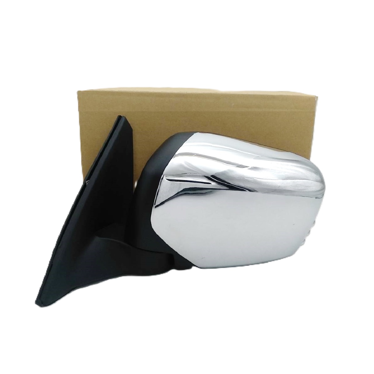 กระจกมองข้าง MITSUBISHI TRITON(ไทรทัน) รุ่นปรับมือ ครอบชุบโครเมียม ตั้งแต่ปี2005-2014 -ราคาต่อข้าง-