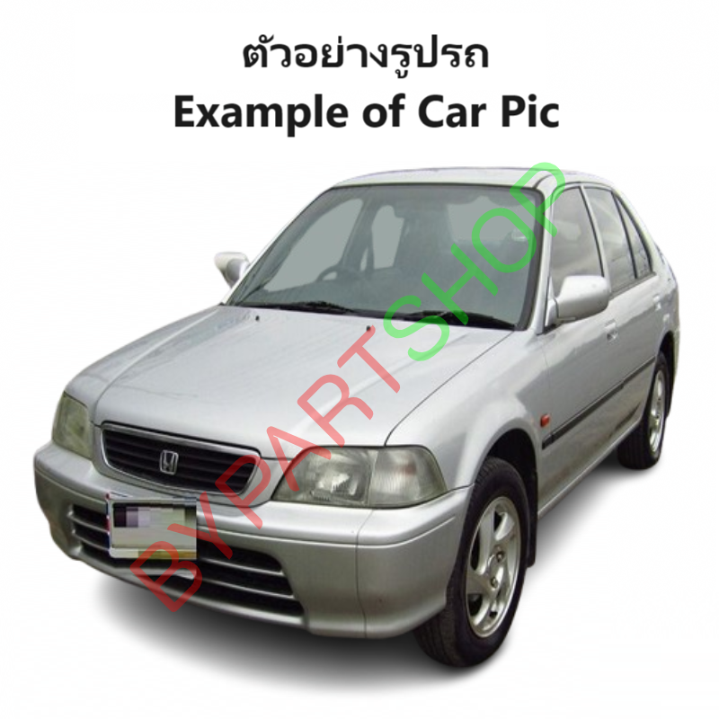 หน้ากระจัง HONDA CITY(ซิตี้) โฉมแรก ชุบโครเมียม ไม่มีโลโก้ ปี1996-1998 (รหัส:CITY'96)