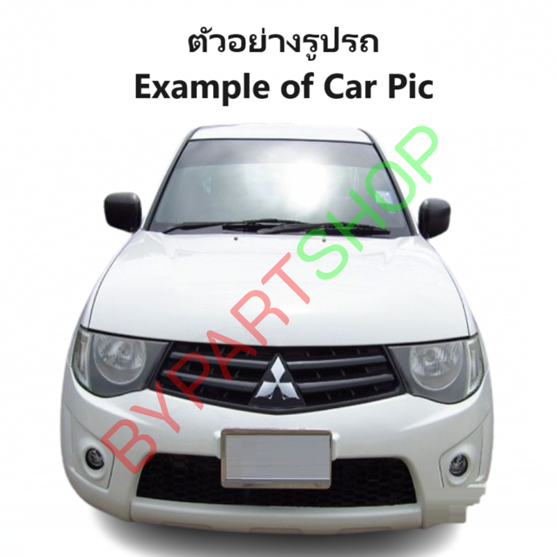 กระจกมองข้าง MITSUBISHI TRITON(ไทรทัน) รุ่นปรับไฟฟ้า 3สาย สีดำ(งานไม่ทำสี) ปี2005-2014 -ราคาต่อข้าง-