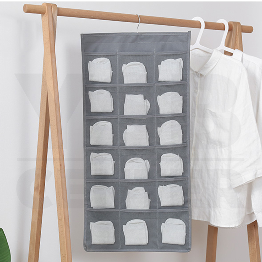 ถุงจัดเก็บชุดชั้นใน กางเกงชั้นใน ถุงเท้า ถุงจัดเก็บอเนกประสงค์ แพค 2 ชิ้น