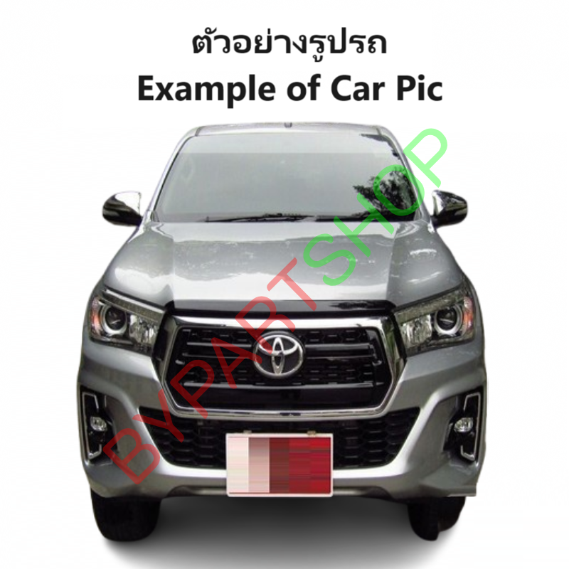 หน้ากระจัง TOYOTA REVO ROCCO(รีโว่ ร็อคโค่) ชุบโครเมียม ไม่มีโลโก้ โฉมปี2018-2019 (รหัส:REVO'18 ชุบ)
