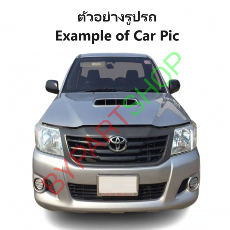 หน้ากระจัง TOYOTA VIGO CHAMP(วีโก้ แชมป์) สีดำ(สีพื้น) ไม่มีโลโก้ ปี2011-2014 (รหัส:VIGO'11-ดำ FPI)