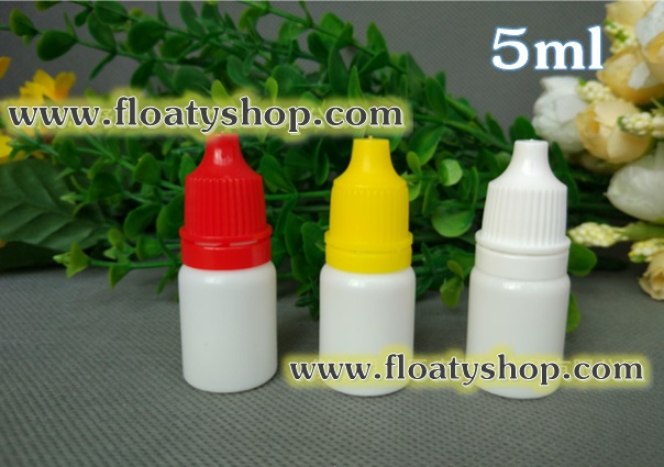 5ml PEขวดยาหยอดตา (สีขาวทึบแสง)