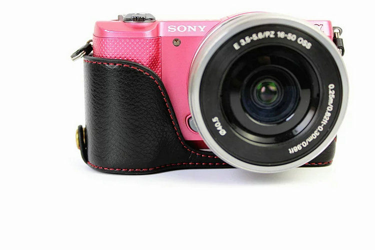 Bag Leather Case For sony A5100