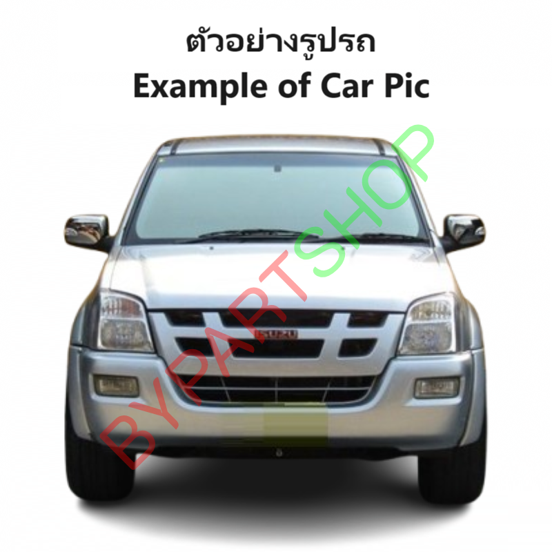 กันชนท้าย ISUZU D-MAX(ดีแม็ก) โฉมแรก เหล็กโครเมียม ทรงศูนย์ ปี2002-2006 (สามารถใส่โฉมปี07-11 ได้ด้วย) KV-108