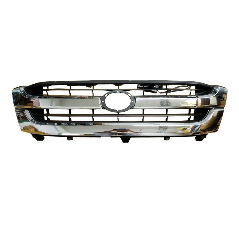 หน้ากระจัง TOYOTA TIGER D4D(ดีโฟร์ดี) 2WD ลายตัวเตี้ย ชุบโครเมียม ไม่มีโลโก้ ปี2001-2004 (รหัส:D4D'02 ชุบ)