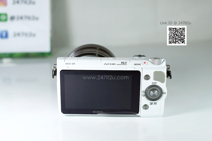 กล้อง Sony Nex-5R พร้อมเลนส์ 16-50mm สีขาว