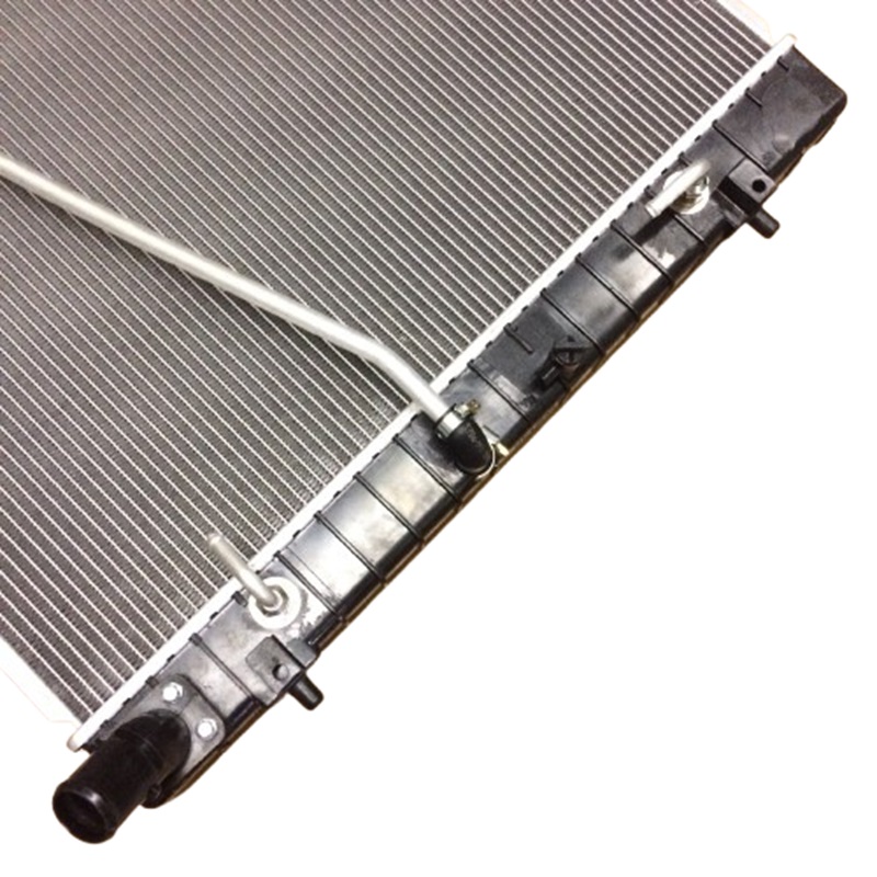 หม้อน้ำ TOYOTA COMMUTER(คอมมูเตอร์) เครื่องเบนซิน ปี2005-2014 เกียรออโต้ (ไฟเบอร์+อลูมิเนียม) ประกัน 6เดือน