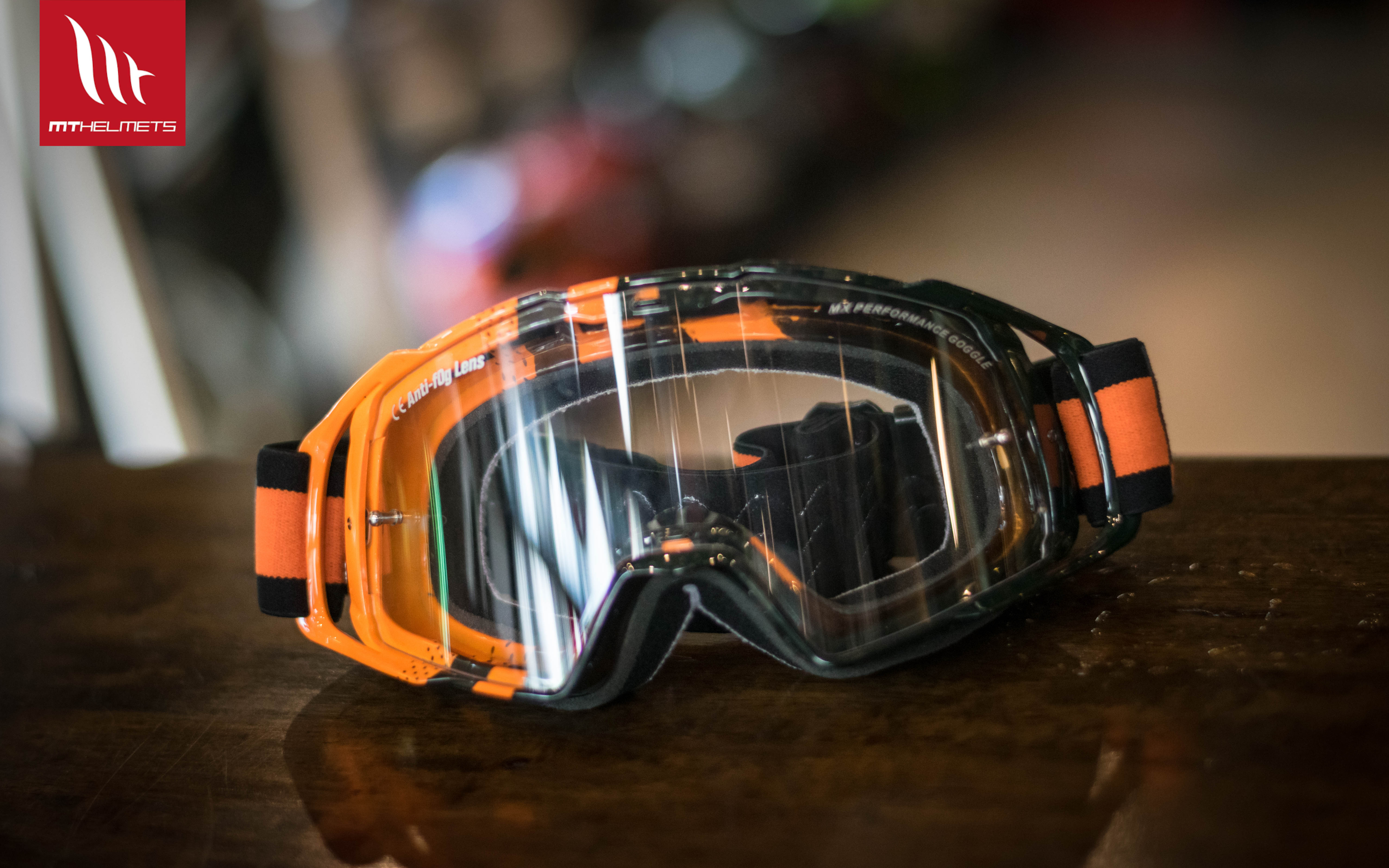 MT FALCON GOGGLES - BLACK ORANGE