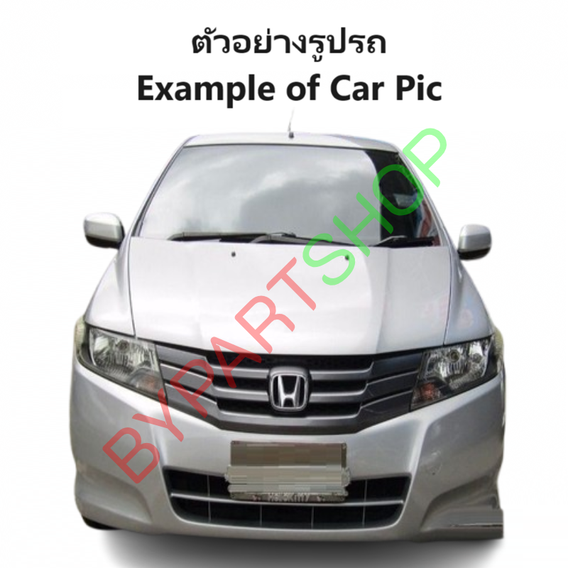 หน้ากระจัง HONDA CITY(ซิตี้) Gen3 รุ่นที่1 สีดำ ไม่มีโลโก้ ปี2008-2011(รหัส:CITY'08)