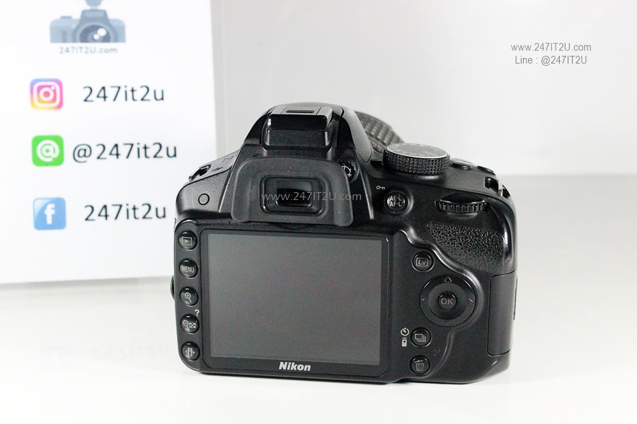 กล้อง Nikon D3200+เลนส์ 18-105mm