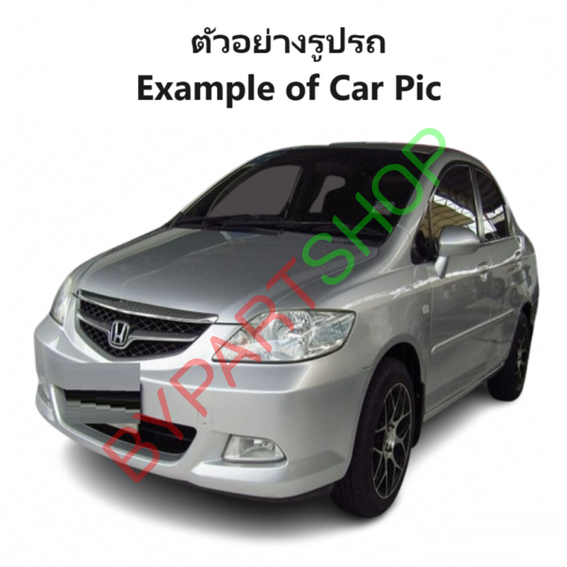 หน้ากระจัง HONDA CITY(ซิตี้) โฉม ZX คาดโครเมียม ไม่มีโลโก้ ปี2006-2007 (รหัส:CITY'06)