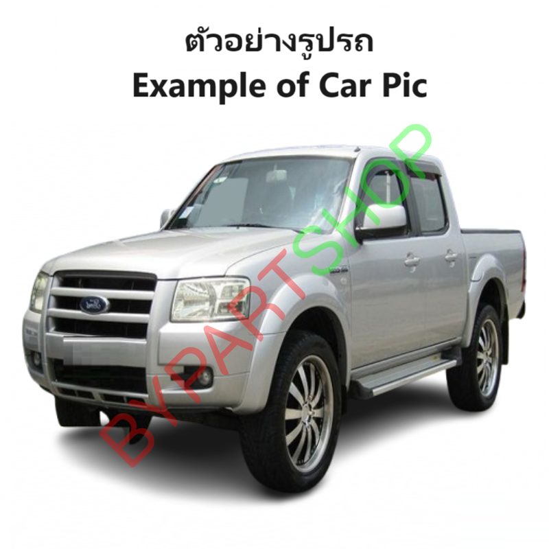 หน้ากระจัง FORD RANGER(เรนเจอร์ ดูราทอร์ค) สีเทา(ดำ) งานไม่ทำสี ไม่มีโลโก้ ปี2006-2008 (รหัส:DURATORQ'06 ดำ)