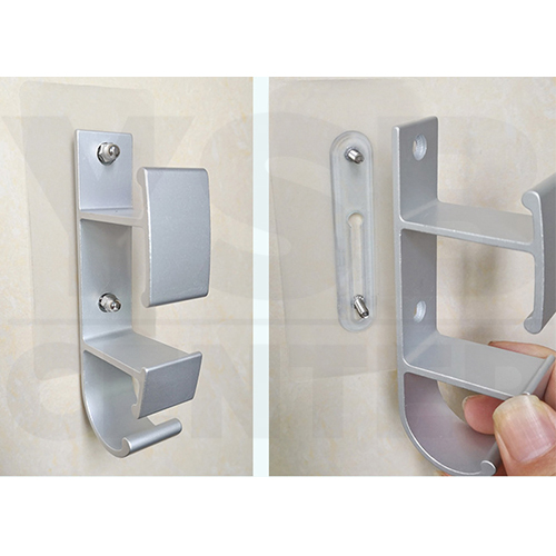 ตะขอ ตะขอแขวนอเนกประสงค์ สามารถปรับระยะห่างได้ 28 – 67 MM. (แพค 4 ชิ้น)