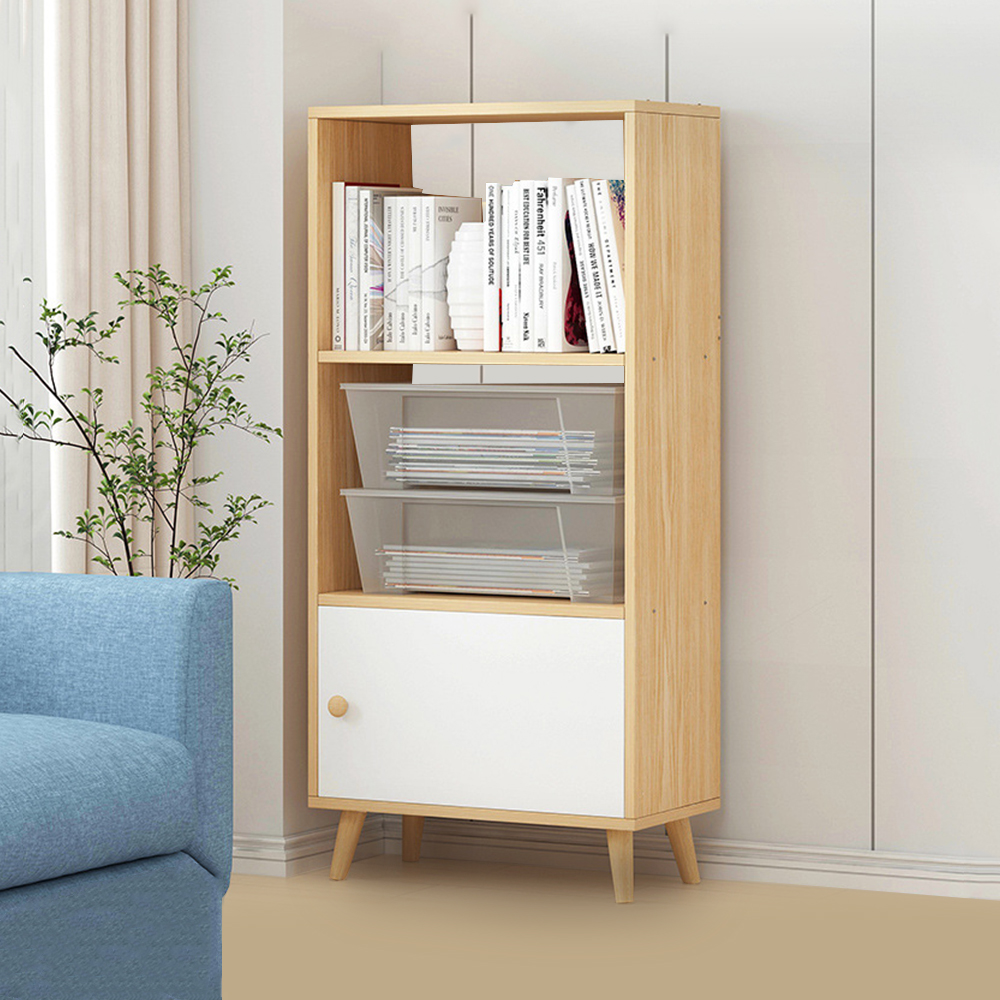 ชั้นวางของพร้อมตู้ ชั้นและตู้วางของอเนกประสงค์ เฟอร์นิเจอร์จัดแต่งบ้าน สไตล์มินิมอล