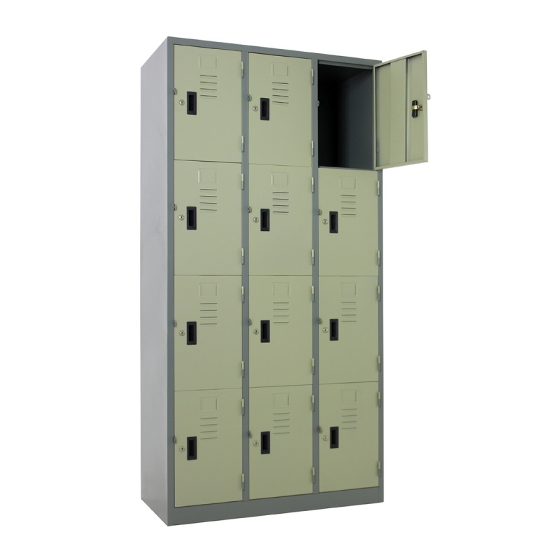 ตู้ล็อคเกอร์ 12 ช่อง รุ่น MET-6112
