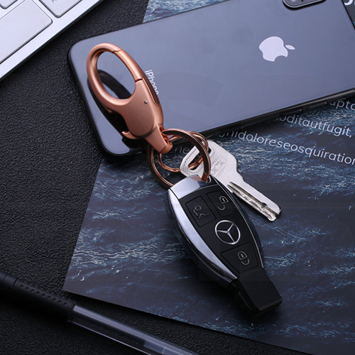 JOBON พวงกุญแจ พวงกุญแจรถยนต์ เกรดพรีเมี่ยม มาพร้อมตัวล็อค ที่เปิดขวด