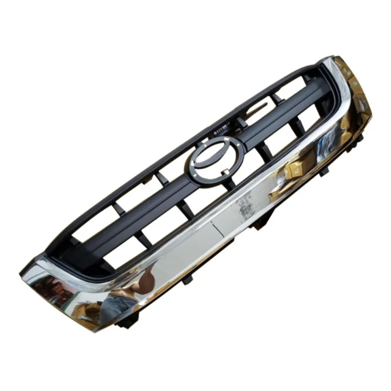 หน้ากระจัง TOYOTA TIGER D4D(ดีโฟร์ดี) 4WD ลายยกสูง ชุบโครเมียม ไม่มีโลโก้ ปี2001-2004 (รหัส:D4D'02-4WD ชุบ)