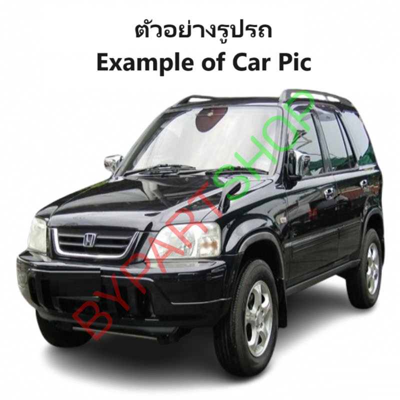 หน้ากระจัง HONDA CRV(ซีอาร์วี) Gen1 สีดำ(สีอื่นต้องไปทำเอง) คาดโครเมียม ไม่มีโลโก้ ปี1996-2001 (รหัส:CRV'97)