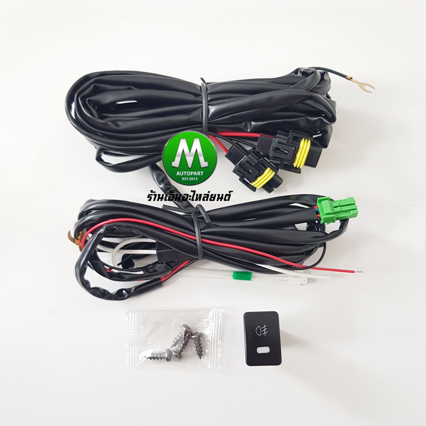 ไฟตัดหมอกฟอร์จูนเนอร์ โตโยต้า โคม LED TOYOTA FORTUNER 2016 2017 2018 2019 ไฟสปอร์ตไลท์ (รับประกันสินค้า 3 เดือน)