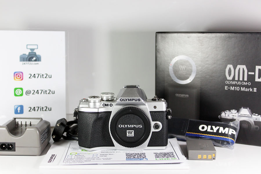 Olympus OM-D EM10 Mark III Body สี silver