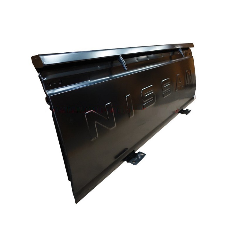 ฝาท้าย DATSUN 720/820/SD22/SD23 เหล็กดำ(หนาเทียบแท้ งานไม่ทำสี) ปี1980-1985 (ใส่ 620 รุ่นไฟตั้งได้ด้วย)