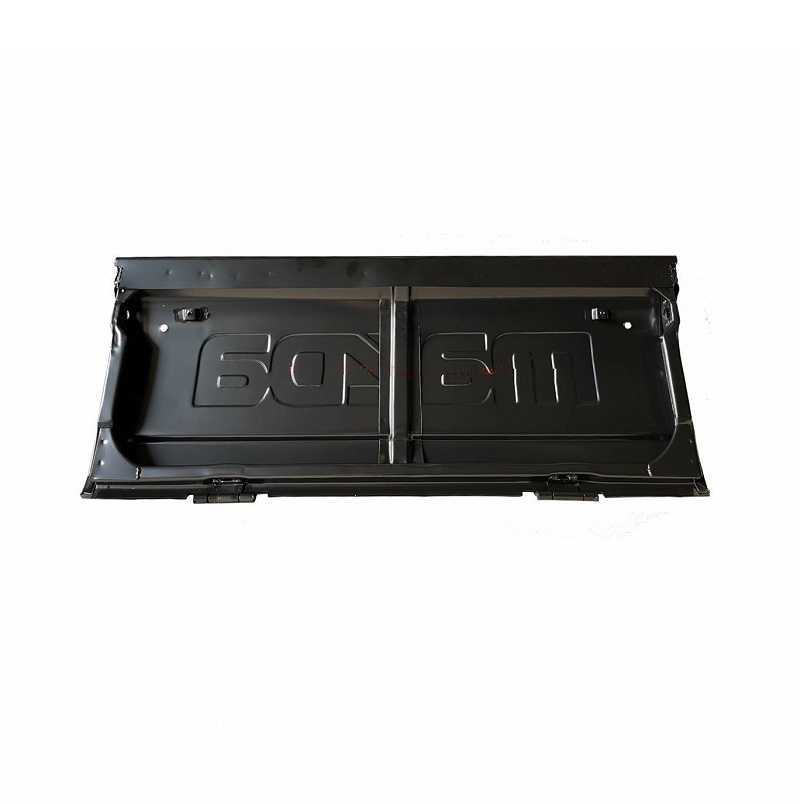 ฝาท้าย MAZDA FAMILIA(แฟมิลี่) M1200/M1300/M1400 รุ่นเปิดข้าง เหล็กดำ(หนาเทียบแท้ งานไม่ทำสี) ปี1972-1986