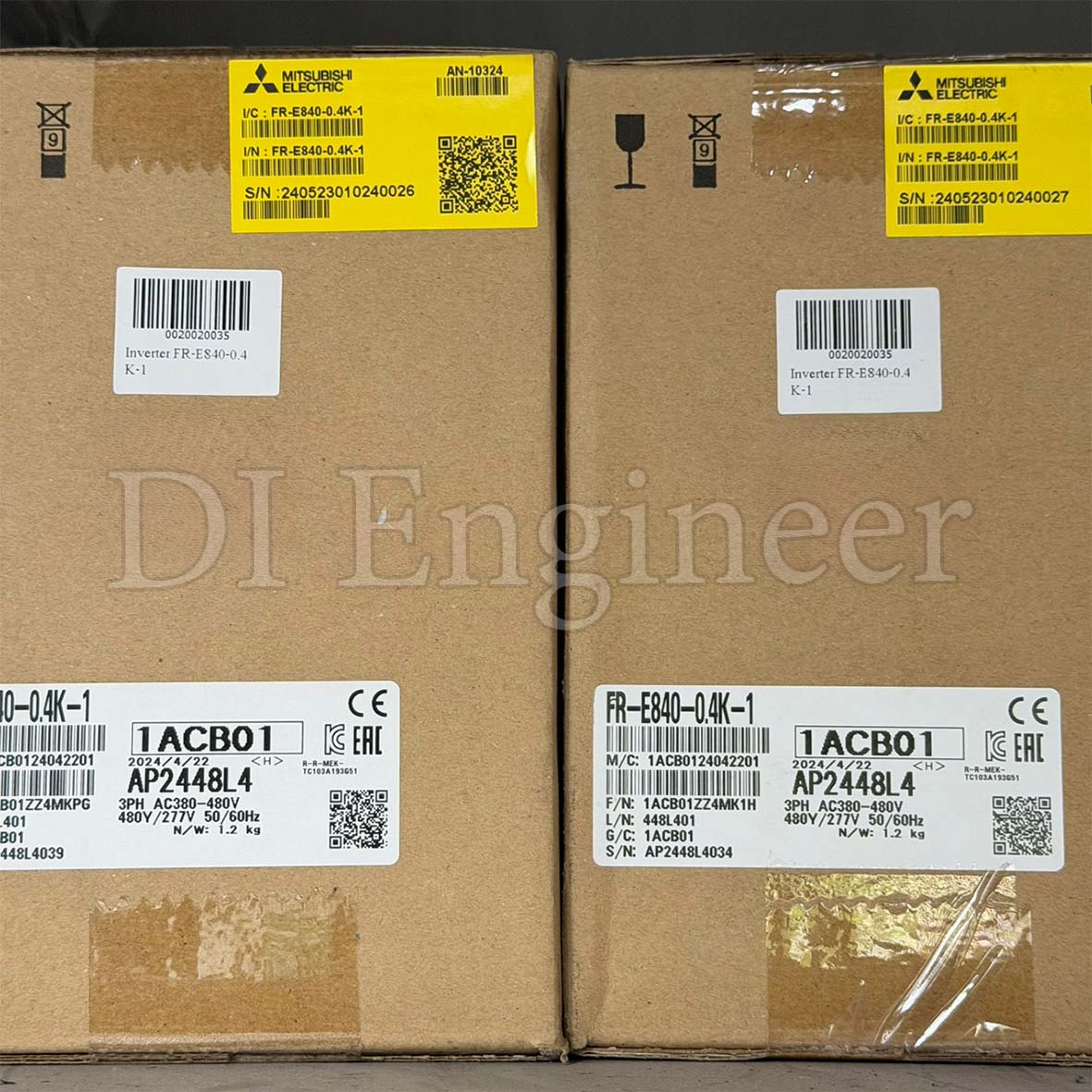 Mitsubishi Inverter FR-E840-0.4K-1