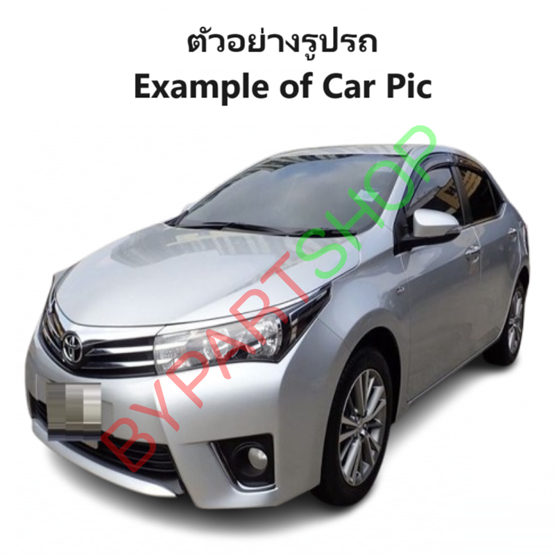 ไฟตัดหมอก/ไฟสปอร์ตไลท์ TOYOTA ALTIS(อัลติส) ฝาครอบดำ โฉมปี2014-2016 (ครบชุด) (รับประกัน 6เดือน) (TY642B)