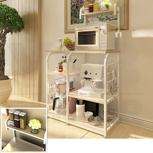 CASSA โต๊ะบาร์ พร้อมชั้นวางของ ประหยัดพื้นที่ ในห้องครัว รุ่น FB0025-W6-YW