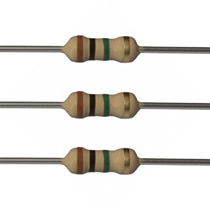 Resistors 1M Ohm 1/4W 5% Carbon Film