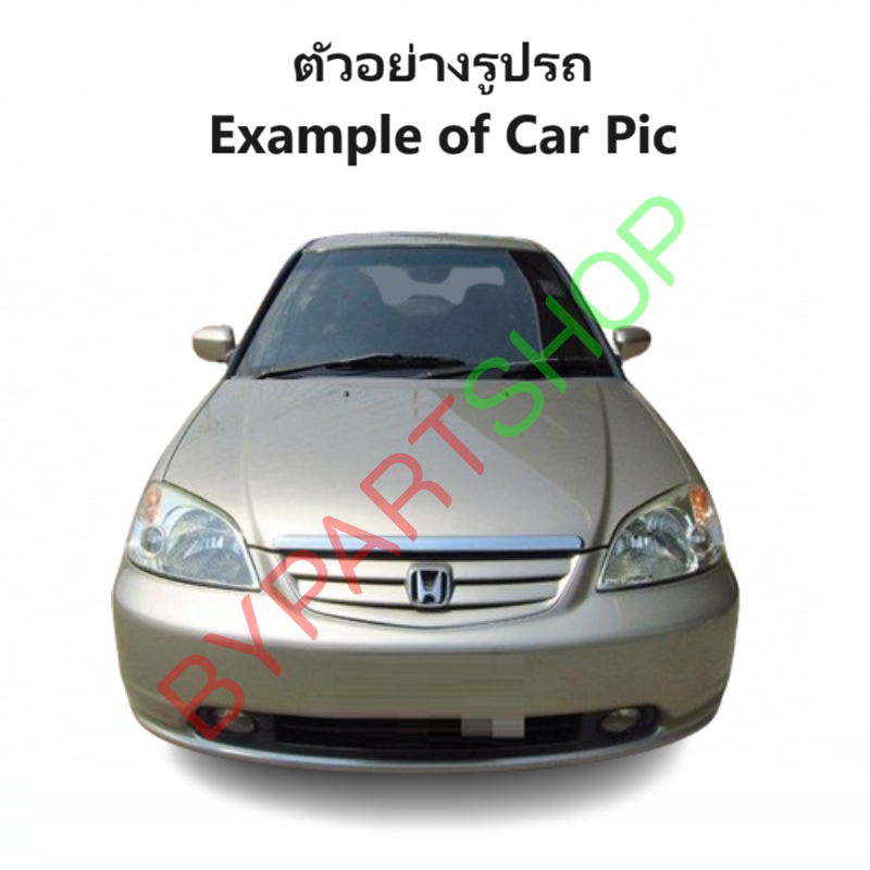 ไฟตัดหมอก/ไฟสปอร์ตไลท์ HONDA CIVIC(ซีวิค) ไดเมนชั่น โฉมที่1 ฝาครอบดำ ปี2000-2001(ครบชุด) (รับประกัน 6เดือน) (HD050)