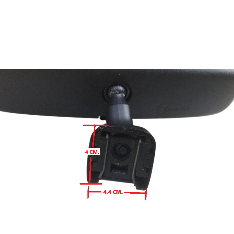 กระจกในเก๋ง/กระจกมองหลัง ISUZU D-MAX(ดีแม็ก) รุ่นแป้นเล็ก เลนส์ตัดแสง ปี2002-2011 (งานแท้O.E.M) -เช็คแป้นก่อนสั้ง-