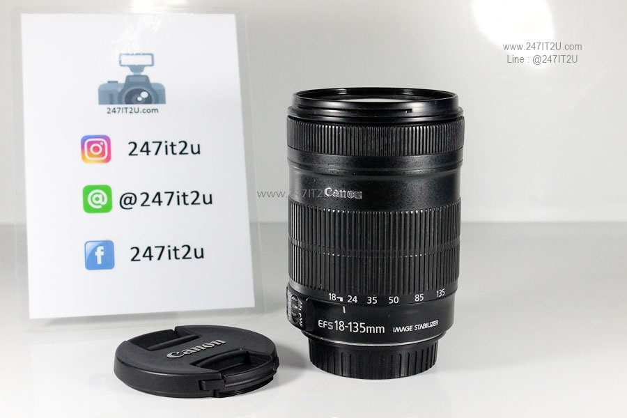 เลนส์ Canon Zoom EF-S 18-135mm f 3.5-5.6 IS