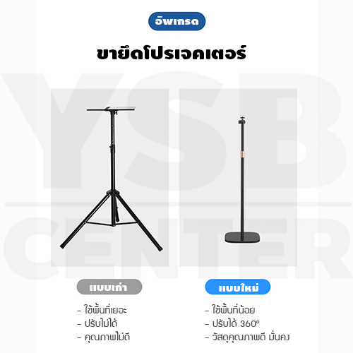 ขาตั้ง ไมโครโปรเจคเตอร์ ขาตั้งกล้อง แข็งแรง รับน้ำหนักได้ดี ปรับความสูงได้