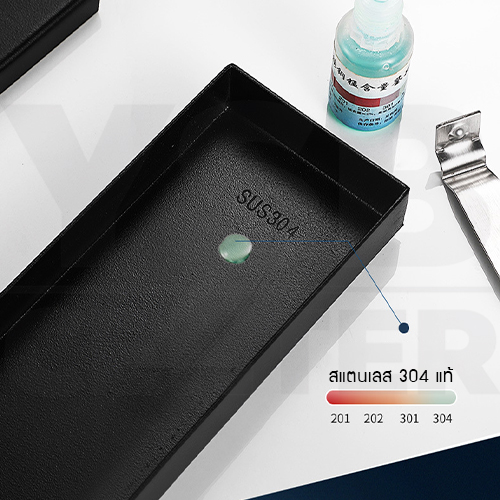 รางระบายน้ำ สแตนเลส304 กันกลิ่นกันแมลง 2in1 ปูกระเบื้องบนฝาท่อได้ (60cm) CL0191 - CL0196