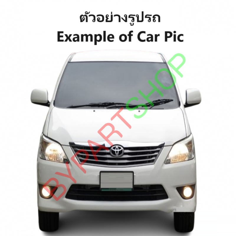 แผงแอร์/รังผึ้งแอร์ TOYOTA INNOVA(อินโนว่า) เครื่องเบนซิน เท่านั้น ปี2004-2015 (งานO.E.M PACO รับประกัน 1ปี)