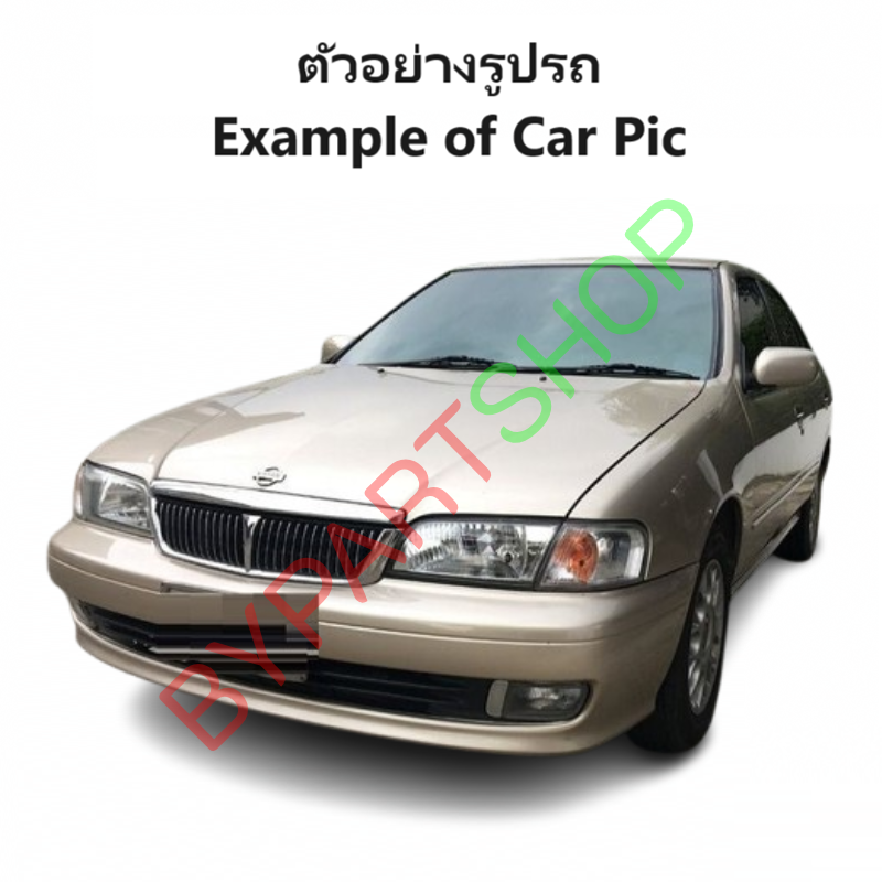 แผงแอร์/รังผึ้งแอร์ NISSAN SUNNY(ซันนี่) B15(b14) รุ่นท่อใหญ่ ปี1998-2000 (O.E.M ประกัน 1ปี) (NO.49396)