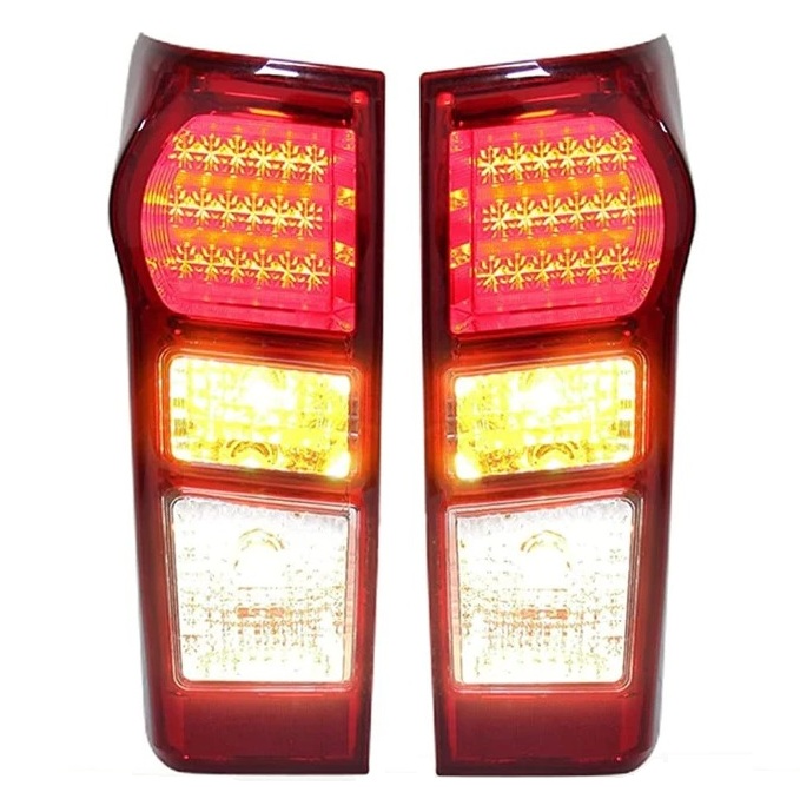 ไฟท้าย ISUZU D-MAX ALL NEW(ดีแม็ก ออนิว) LED 3ขีด ยูโร3 พร้อมขั้ว+หลอด ปี2012-2018 (O.E.M ATZ) -กรุณาเลือกข้าง-