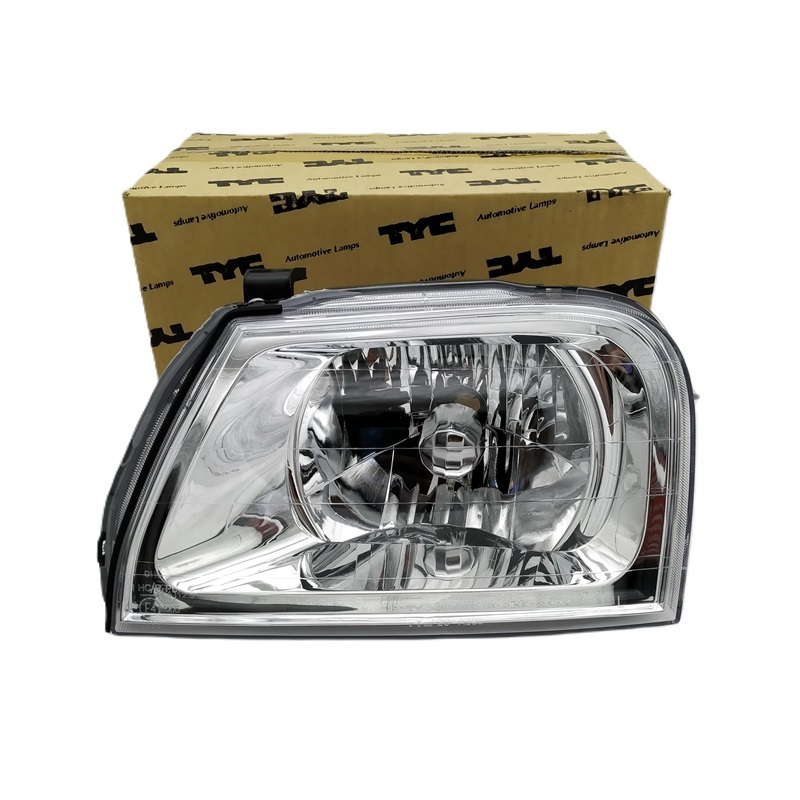 ไฟหน้า MITSUBISHI STRADA/G-WAGON(สตราด้า,จีวากอน) ไฟตาเต็ม จอใส ปี1996-2004 (งานแท้ TYC) -ราคาต่อดวง-