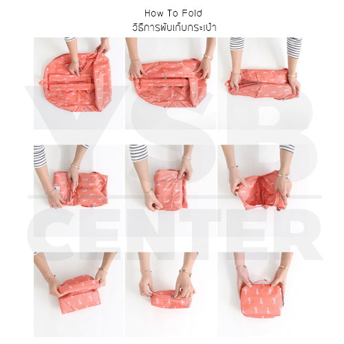 CASSA กระเป๋าเป้ กระเป๋าเดินทาง กระเป๋าสะพายพับเก็บได้ กระเป๋าผ้ากันน้ำ