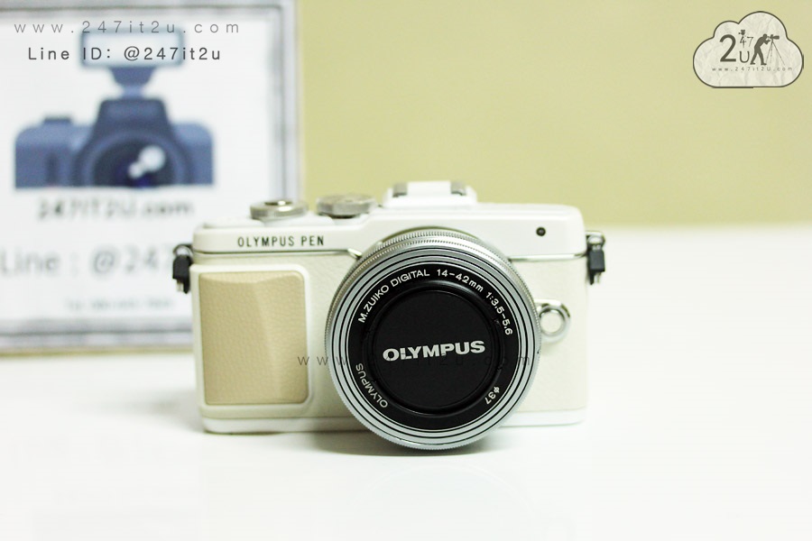 กล้อง Olympus E-PL7 +เลนส์ 14-42mm f3.5-5.6 สีขาว