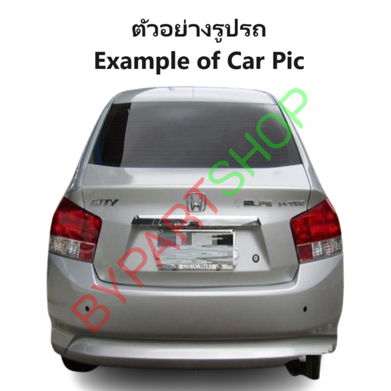 หน้ากระจัง HONDA CITY(ซิตี้) Gen3 รุ่นที่1 สีดำ ไม่มีโลโก้ ปี2008-2011(รหัส:CITY'08)